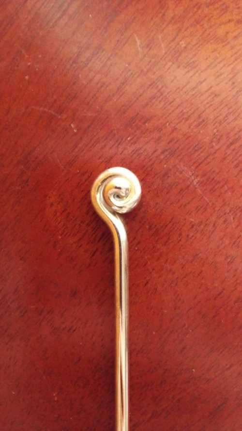 Brass with Coin Spoon