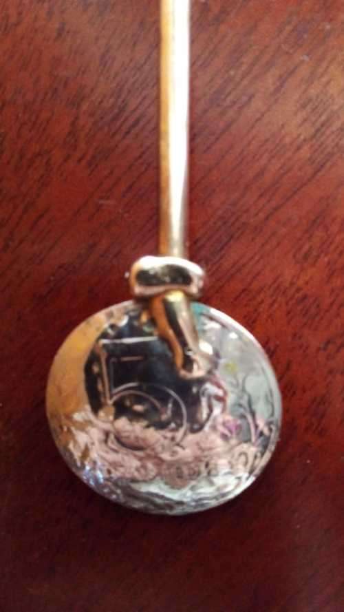 Brass with Coin Spoon