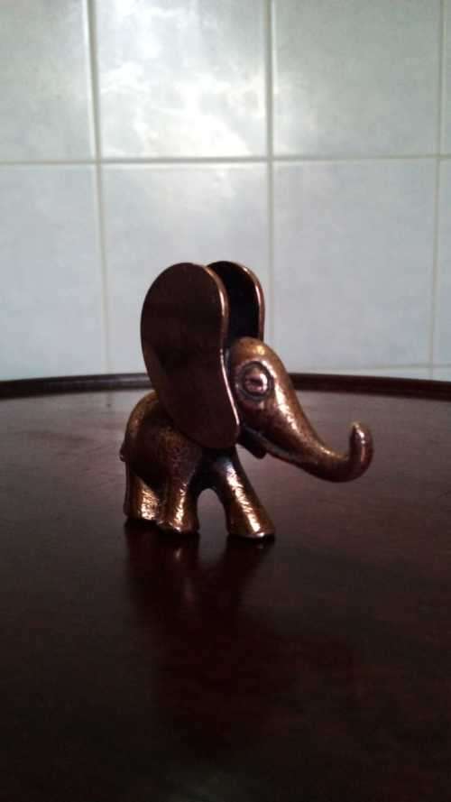 Beautiful Brass Elephant Figurine