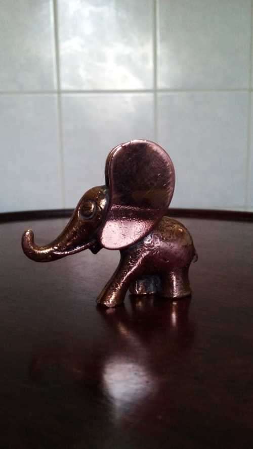 Beautiful Brass Elephant Figurine