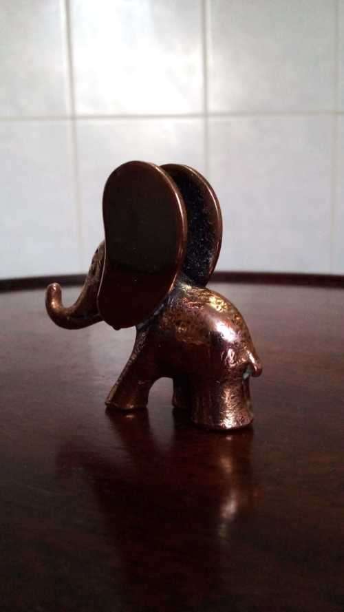 Beautiful Brass Elephant Figurine