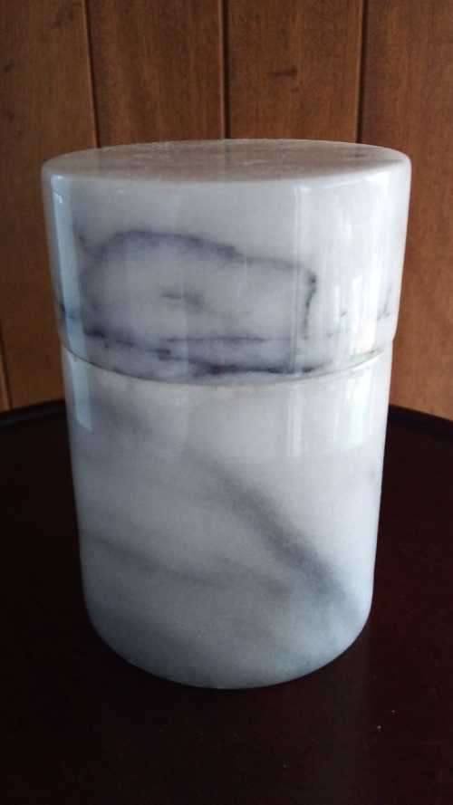 Marble Trinket Holder with Lid