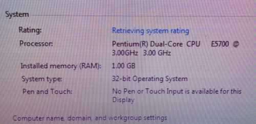 LG Pentium Dual Core CPU E5700 3 GHz Computer (READ DESCRIPTION)