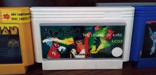 9 x Vintage TV Game Cartridges. (READ DESCRIPTION)