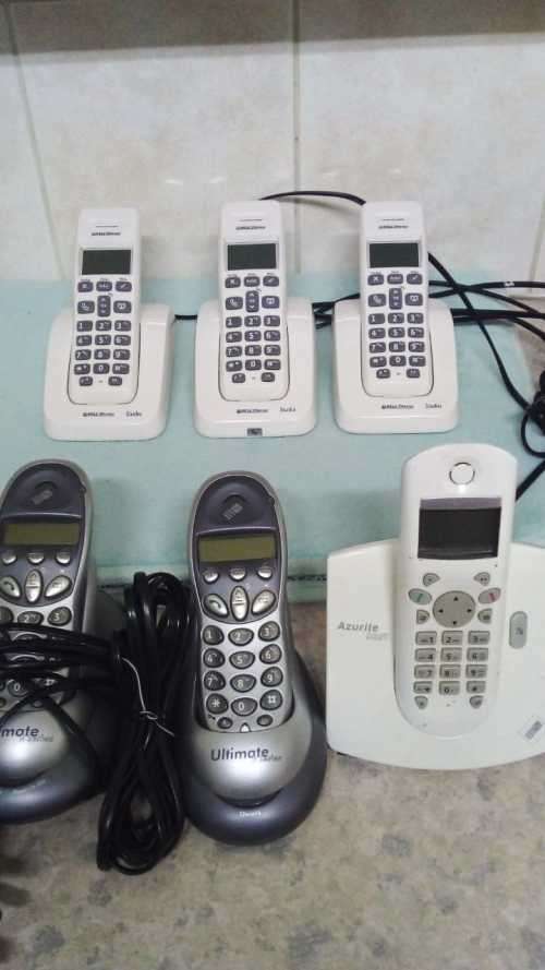 Bell Studio Trio Cordless Phones and some Free Phones (READ DESCRIPTION)