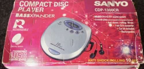 Sanyo CDP 1300CR Portable CD Player