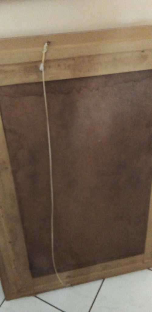 Magnificent Huge Palet Knife Oil Painting by Robin