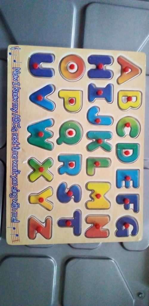Alphabet Wooden Educational Toy