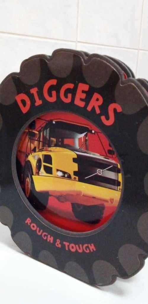 Kids Educational `Diggers` Book
