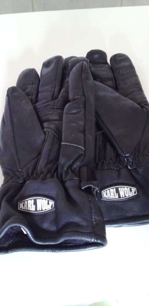 Karl Wolf Leather Motorcycle Gloves XXXL