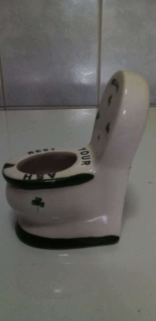 Rest Your Ash Ireland Toilet Ashtray