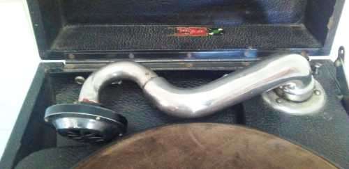 Stunning Antique 1920`s Grafonola Record Player. Working. (READ DESCRIPTION)