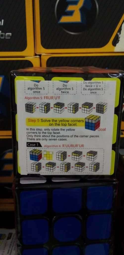 Rubik Speed Cube with Algorithm Solution (READ DESCRIPTION)