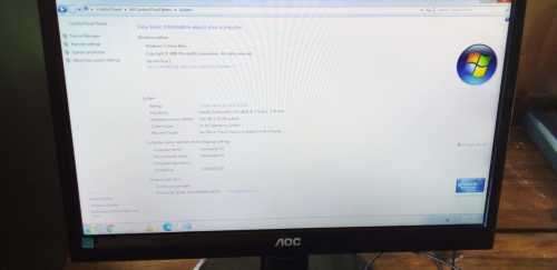 Working LG Intel Pentium CPU G630 2.70GHz Desktop and Monitor, Keyboard and Mouse (READ DESCRIPTION)