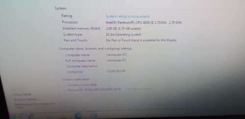 Working LG Intel Pentium CPU G630 2.70GHz Desktop and Monitor, Keyboard and Mouse (READ DESCRIPTION)