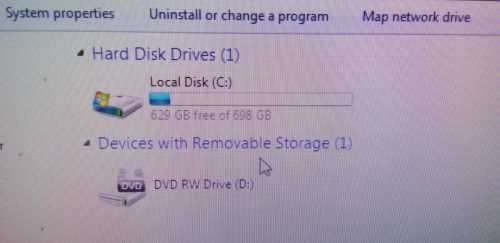 Working LG Intel Pentium CPU G630 2.70GHz Desktop and Monitor, Keyboard and Mouse (READ DESCRIPTION)