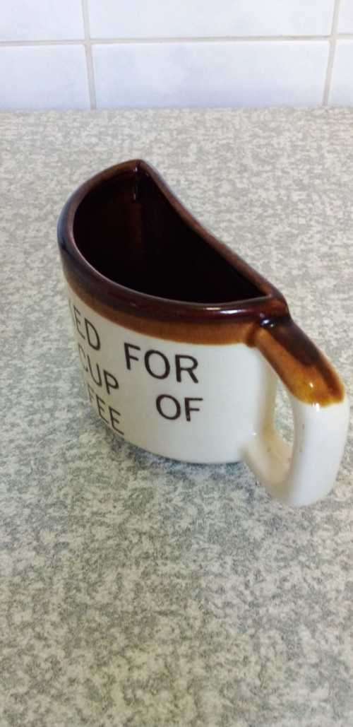 Unique `Half` a Cup of Coffee