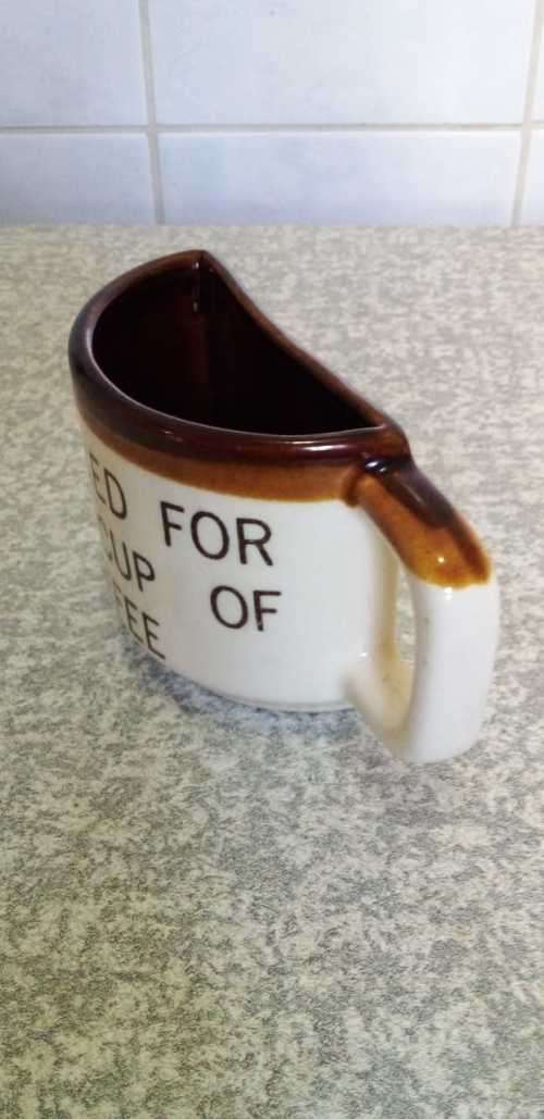 Unique `Half` a Cup of Coffee