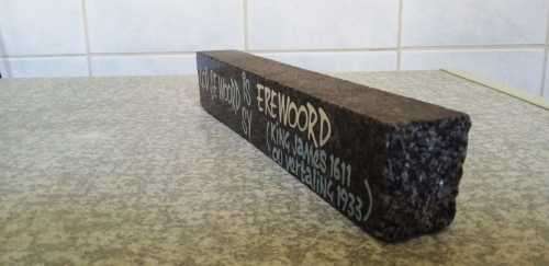 Bible Verse on Granite