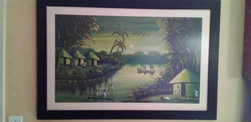 Large Original Art by J Kapampa (1 of 3) READ DESCRIPTION