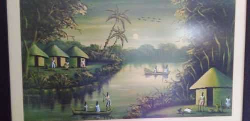 Large Original Art by J Kapampa (1 of 3) READ DESCRIPTION