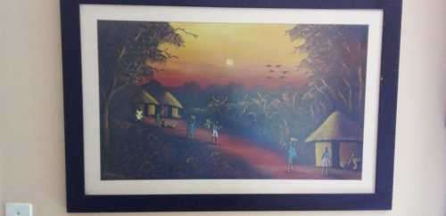 Large Original Art by J Kapampa (2 of 3) READ DESCRIPTION