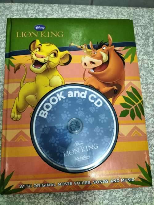 Disney The Lion King Book and CD