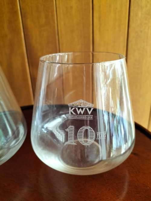 Set 2 - KWV Brandy 10 Years Glasses (GLASSES SET 2 of 16)