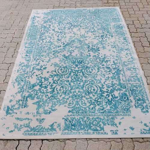 A Superb in Excellent Condition Top End Blue Ocean Large Carpet
