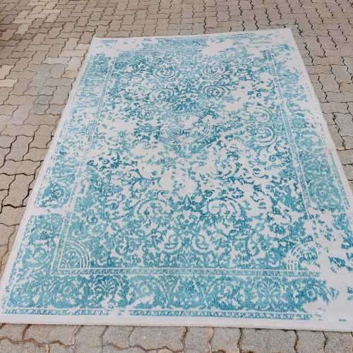 A Superb in Excellent Condition Top End Blue Ocean Large Carpet