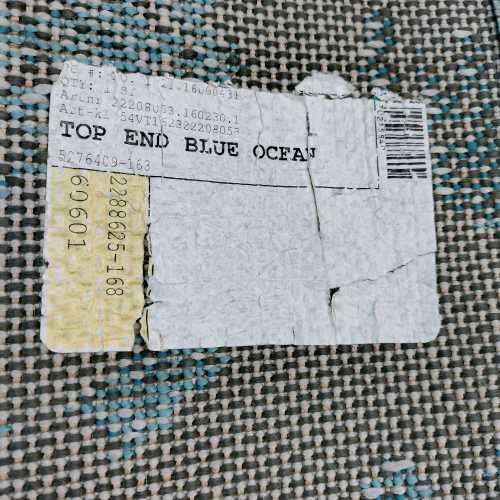 A Superb in Excellent Condition Top End Blue Ocean Large Carpet