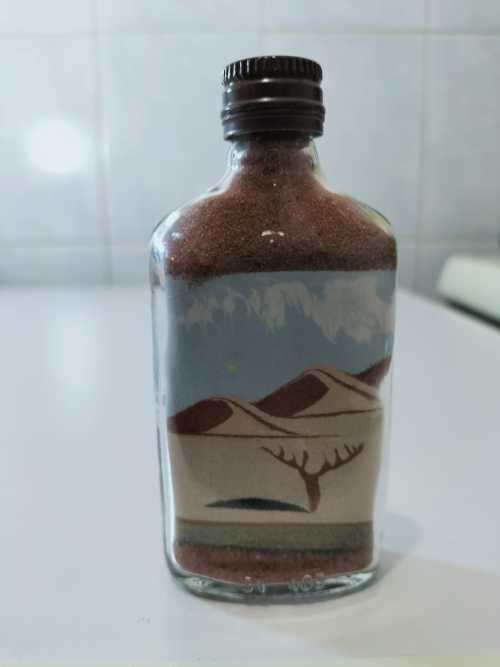 Namibian Sand Art in Bottle