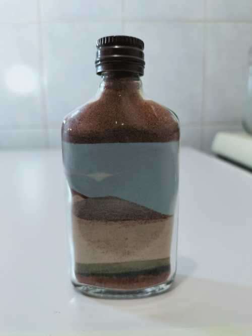Namibian Sand Art in Bottle