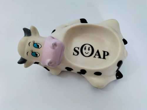Cow Soap Dish Holder