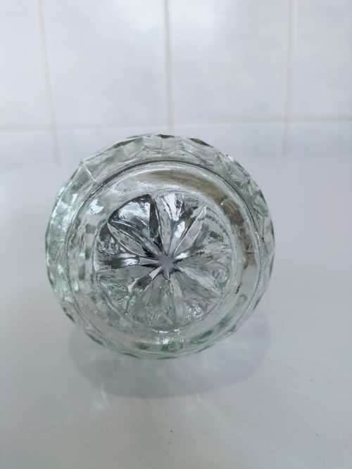 Vintage Grace Glass and Stainless Steel Sugar Dispenser