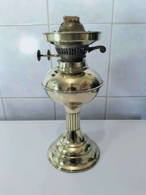 Absolutely Magnificent Double Wick Vintage Copper/Brass Oil Lamp