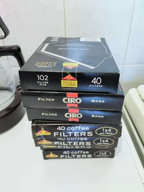 Working Phillips 12 Cup Filter Coffee Machine with 7 Packs of Filters