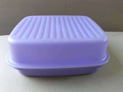 Rare Vintage Purple Tupperware Bread bin