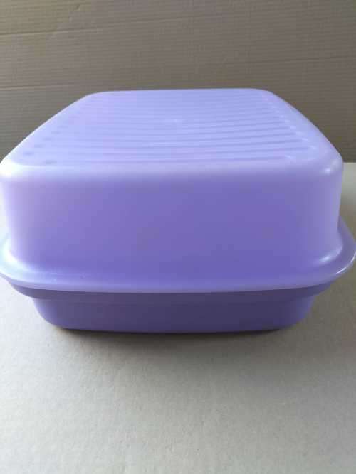 Rare Vintage Purple Tupperware Bread bin