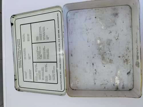 Very Old First Aid Collectible Tin