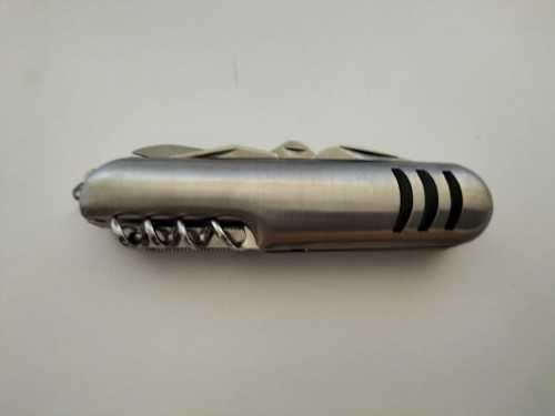 Swiss Army Style Stainless Steel Pocket Knife