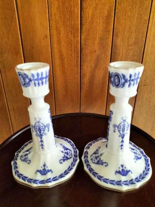 Pair of Magnificent Wedgwood Candlesticks