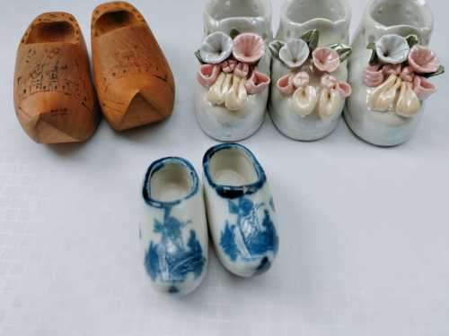 Collection of 7 Shoe Ornaments