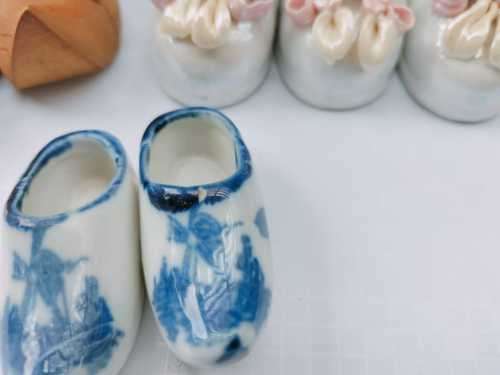 Collection of 7 Shoe Ornaments