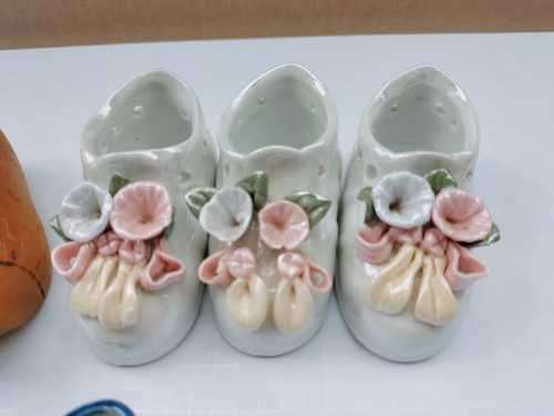Collection of 7 Shoe Ornaments