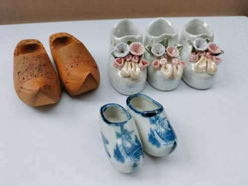 Collection of 7 Shoe Ornaments