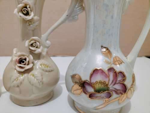 Collection of 3 Small Porcelain Vases