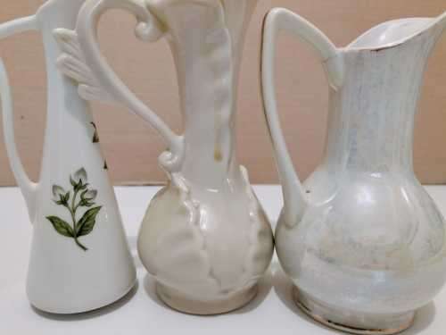 Collection of 3 Small Porcelain Vases