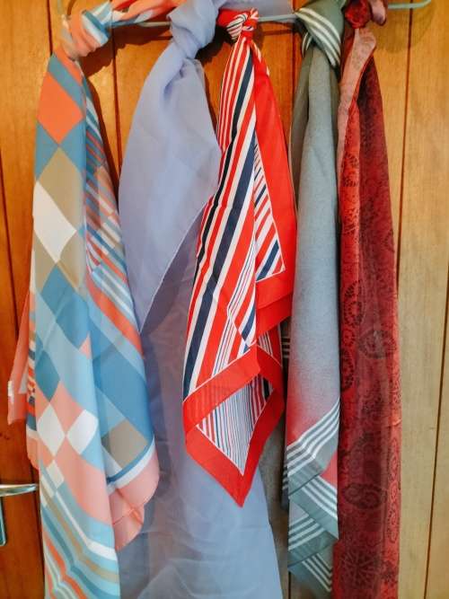 Set of 5 Delicate Ladies Scarves (4 of 7)