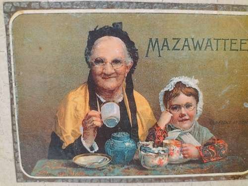 Mazawattee Decorative Wall Sign